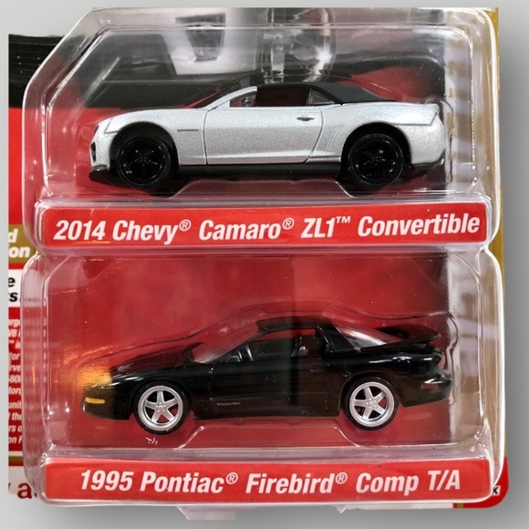 Auto World Ultra Target Exclusive 2-Pack Camaro/Firebird Gray/black! - Picture 3 of 3
